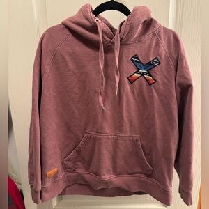 Blue Banana Mauve Hoodie